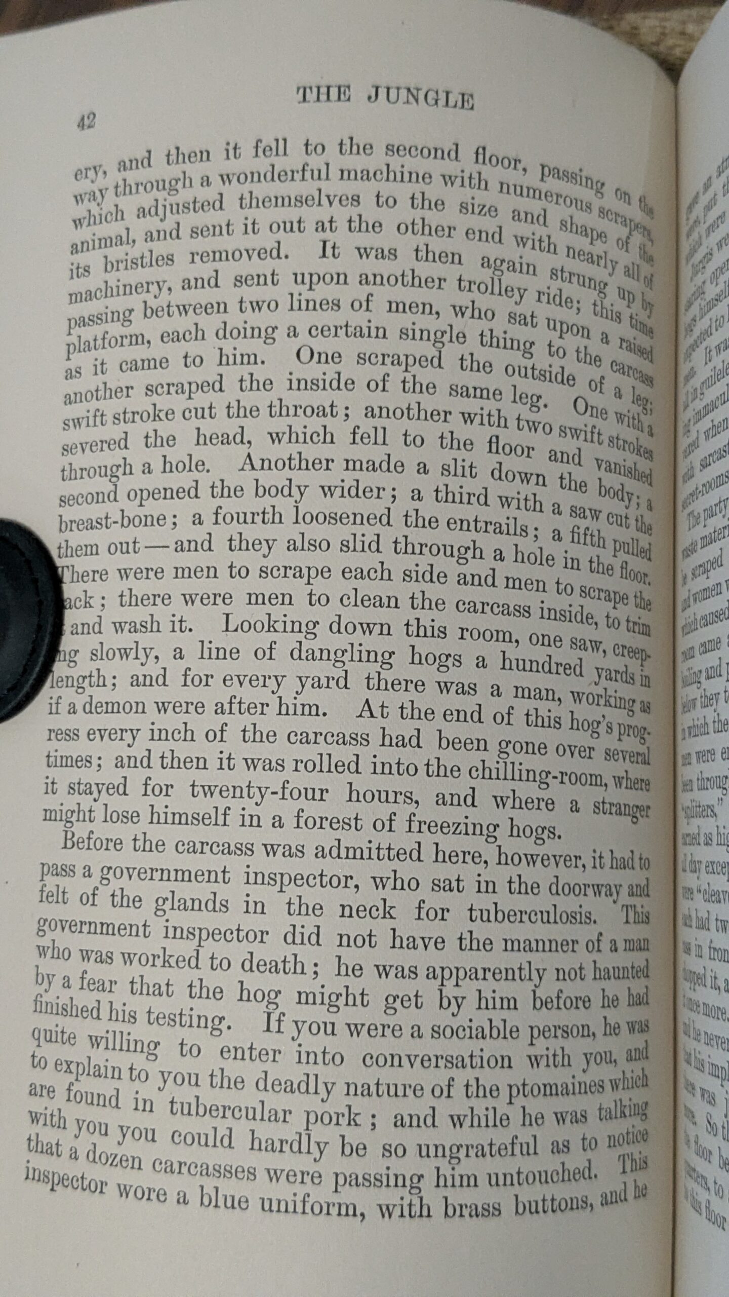The Jungle (1906) — Upton Sinclair — Advance Copy - Image 7