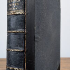 Pickwick Papers (1837) — Charles Dickens — First Edition | Bound From the Original Monthly Parts - Front and Spine 2