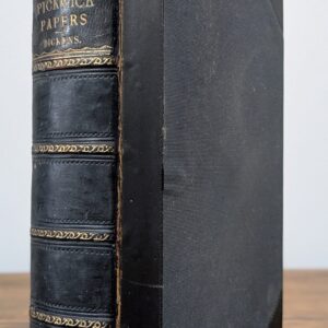 Pickwick Papers (1837) — Charles Dickens — First Edition | Bound From the Original Monthly Parts - Front and Spine 2
